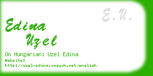 edina uzel business card